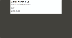 Desktop Screenshot of agalvin.com