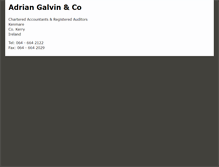 Tablet Screenshot of agalvin.com